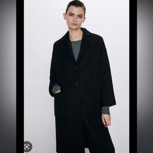 Zara Wool Blend Coat